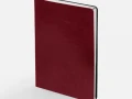 Ежедневник Nebraska Flex, недатированный, бордовый с серебристым