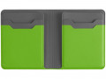 Картхолдер с отделением для купюр Dual, зеленый