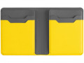 Картхолдер с отделением для купюр Dual, желтый