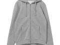 Толстовка на молнии с капюшоном Siverga 2.0, серый меланж