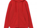 Толстовка на молнии с капюшоном Siverga 2.0, красная