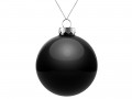 Елочный шар Finery Gloss, 8 см, глянцевый черный