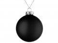 Елочный шар Finery Matt, 8 см, матовый черный