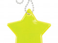 Светоотражатель Spare Care, звезда, желтый неон