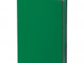 Ежедневник Frame, недатированный, зеленый с серым