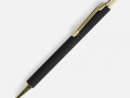 Ручка шариковая Lobby Soft Touch Gold, черная