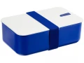Ланчбокс Lunch Hour, белый с синим