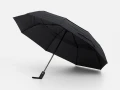 Складной зонт Dome Double с двойным куполом, черный